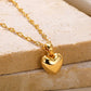 Stainless Steel Love Heart Necklace